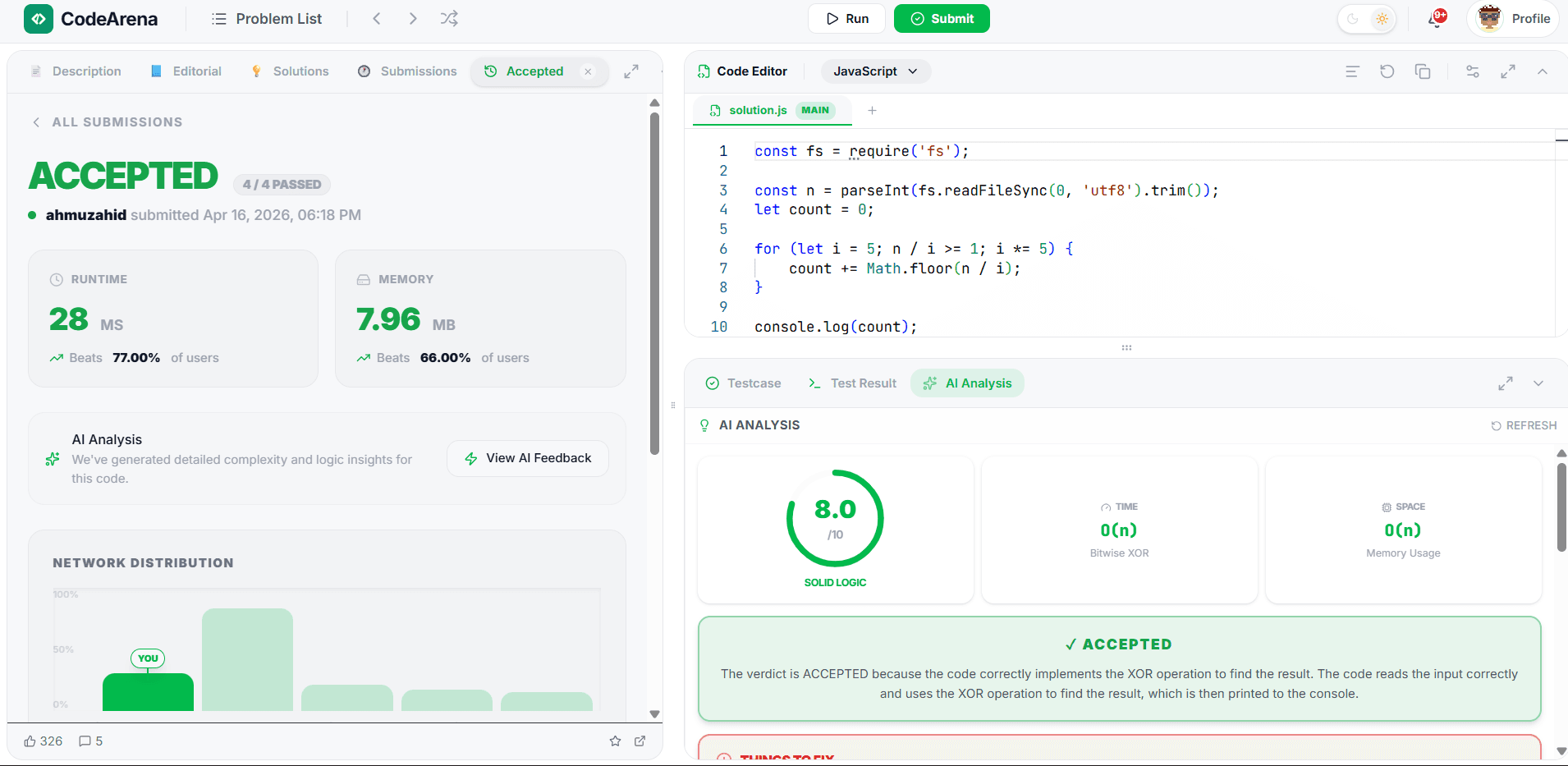 CodeArena - Online Judge Platform detail 2