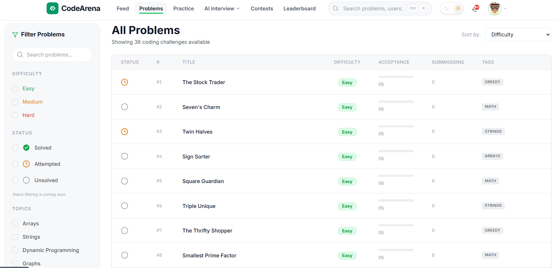CodeArena - Online Judge Platform detail 6