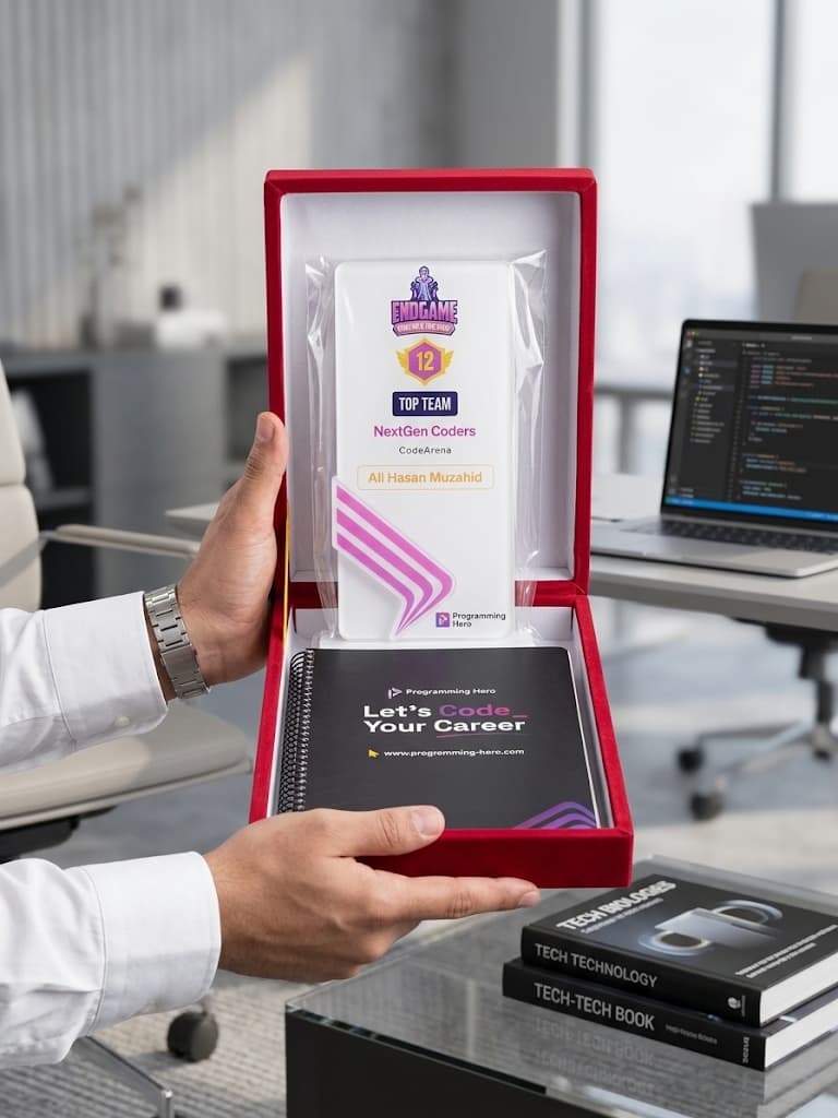 EndGame 12 โ TOP TEAM Award (NextGen Coders / CodeArena)